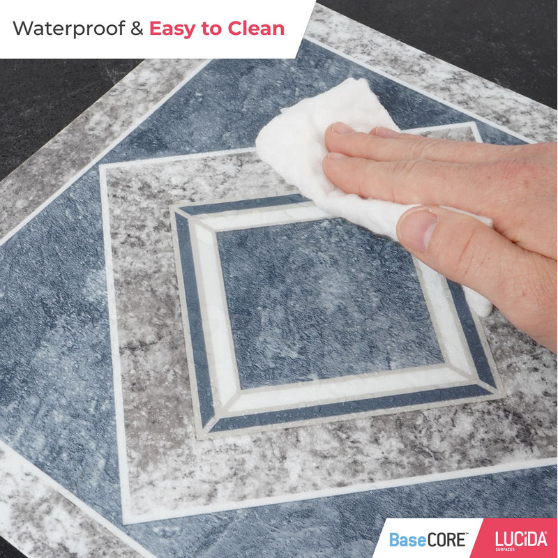 Lucida USA Basecore Roman 12 In. X 12 In. 2Mm Vinyl Peel & Stick Floor Tile Wayfair